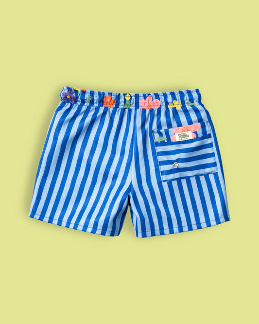 Calções Blossom Stripes