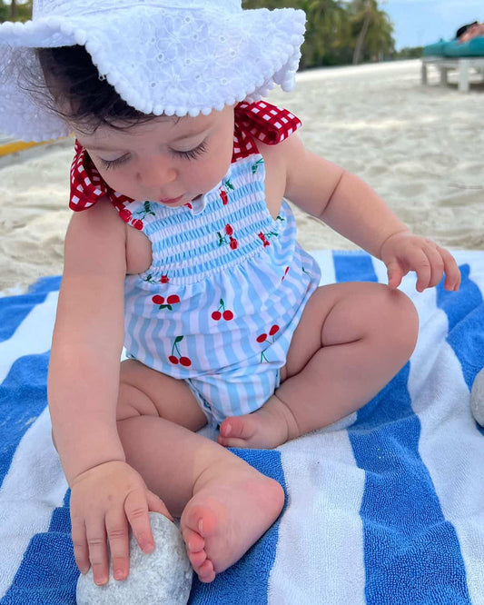 Fato-de-banho Mini Blue Cherry